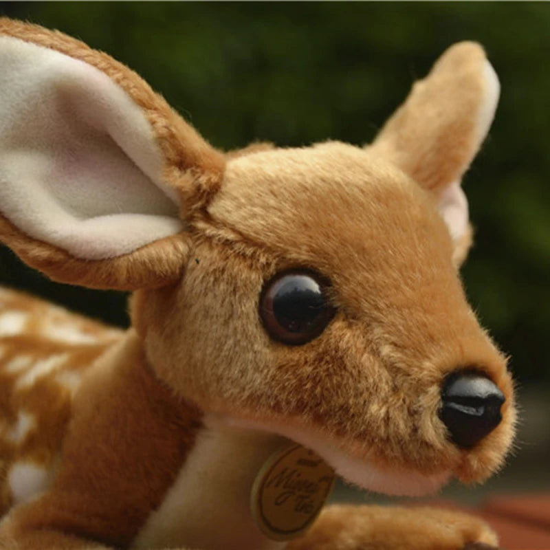 Aurora 26cm Plush Toy Infant Deer Soft Stuffed Cartoon Sika deer Dolls Animal Elk for Children Baby Birthday New Year Gift Soft