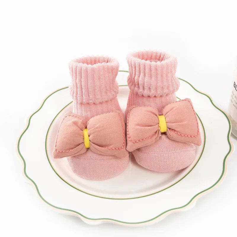 Cute Winnie the Pooh Baby Boy Socks Cotton Baby Socks Rubber Anti Slip Boy Girl Floor Kids Toddlers Sock Infant Newborn Gift